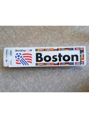 1994 world cup USA Boston car bumper sticker